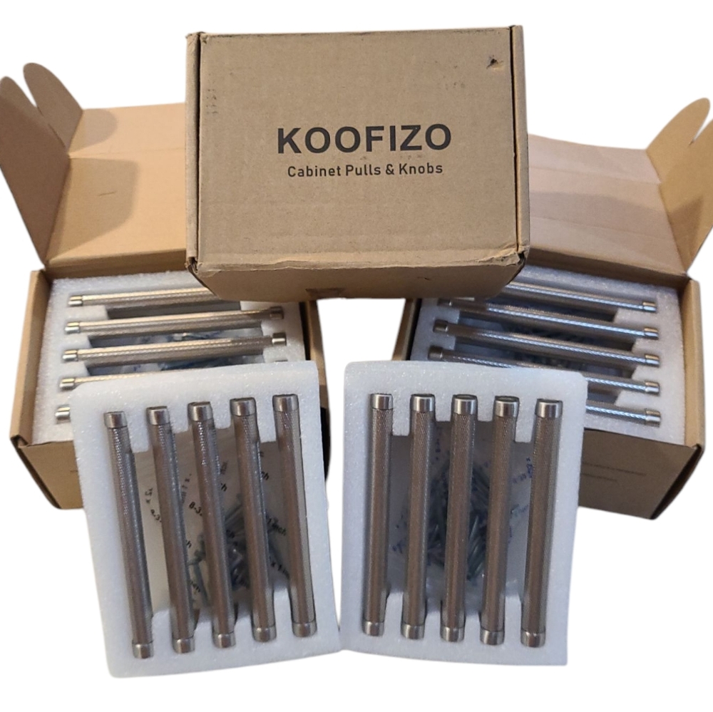 30 Koofizo Knurled Cabinet Handle Drawer Pulls